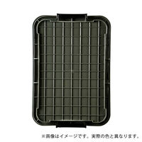 ベストコ コンテナ ボックス 収納 積み重ね M 浅型 ブラウン Boite MA-4000 1個