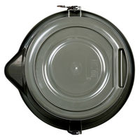 ベストコ バケツ メモリ付き 10L プラスチック カーキ Boite MA-4019 1個