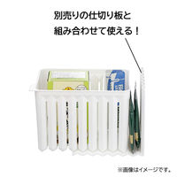 ベストコ リバティーコーポレーション 冷蔵庫 冷凍庫 ボックス 仕切付き ホワイト LD-494 1個