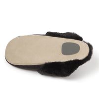 ファースリッパ ブラック 24～26cm LAKOLE/ラコレ