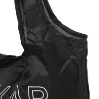 ロゴエコバッグ ブラック LAKOLE/ラコレ