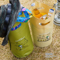 サンナップ スヌーピー アンドスケープ バケツバッグ ビーグル・スカウト ベージュ