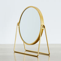 永井興産 3倍鏡付卓上ミラーL LINO（リノ） NK-253GD 1個