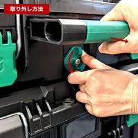 SATA スタッキングBOX 40L 95321 1個 68-0449-10（直送品）