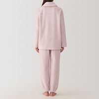 【レディース】無印良品 婦人 静電気が起きにくい 着る毛布 パジャマ 婦人S ライトピンク 良品計画