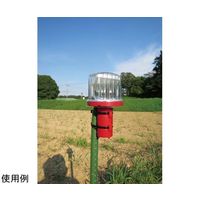 Trimate ソーラー防獣ライト三脚付き TRM-BL001 1個 67-4919-38（直送品）