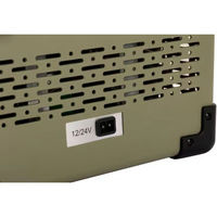 アスコ 車載用冷蔵庫25Lグリーン S25 C1000398 1台（直送品）