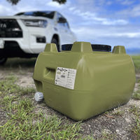 【ポリエチレンタンク】スイコー ホームローリータンク 100L オリーブ HLT-100（OD） 1個