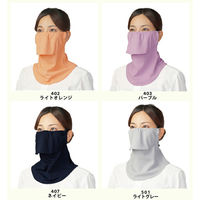 丸福繊維 日焼け防止専用UVカットマスク ヤケーヌ ネイビー F 407 1枚