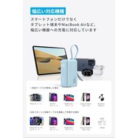 Anker Power Bank(30W、 Fusion、 USBーCケーブル) A1636N21 1個