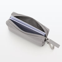 無印良品 自由に組み合わせられる収納ケース 長方形 ミニ ミディアムグレー 約9×2.3×6cm 良品計画