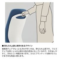 【設置込】イトーキ フルゴチェア ローバック 固定肘 ブラック KF-446PV-WWT1 1脚（直送品）