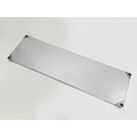 アイ・エル・シー ガルバリウム製ラボシェルフ 1280×350×1800mm GLS-12835 1式 68-0811-98（直送品）