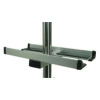 常磐精工 PAパネルスタンド23TWK-B 両面 ゴム輪キャスター付 PA23TWKG-BR 1台（直送品）