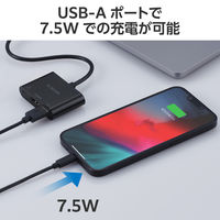 ドッキングステーション タイプC ハブ 3in1 HDMI USB-C /A USBハブ 黒 DST-W11 エレコム 1個（直送品）