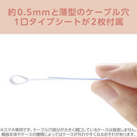 スマホハンドストラップ 手首 ソフトレザータイプ カラビナリング 1口穴 &me ピンク P-STHPLNPN エレコム 1個（直送品）