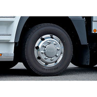 パーマンコーポレーション ホイルセンターキャップ 日野 大型トラック フロント 19.5インチ 1276210000 1個（直送品）