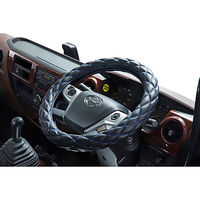 パーマンコーポレーション 極太 ハンドルカバー マットブラック/ブルー ML 1420260000 1個（直送品）