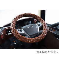 パーマンコーポレーション 極太 ハンドルカバー 茶木目/茶系 S 1420870000 1個（直送品）