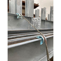 パーマンコーポレーション Lコーナー ワイヤー用 スチール 6510950000 1個（直送品）