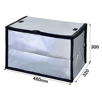 パーマンコーポレーション オリコン用 折り畳み保冷バック 50L 7316122000 1個（直送品）