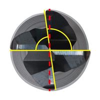 ジーネット 4枚刃超硬ラジアスエンドミル 不等分割・不等リード NRES435-120-R050 1本 64-3278-06（直送品）