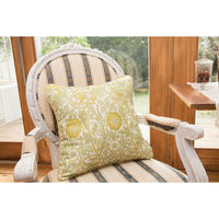 川島織物セルコン ピンクアンドローズ クッションカバー LL1718 45×45cm イエロー LL1718_08Y 1枚（直送品）