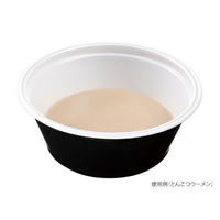 エフピコ 麺容器 DLV麺20(78)本体 白黒 40020683 1袋(50個)（直送品）
