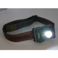 リッチボンド FIREーFOX 防水(IPX6) 4カラーLEDヘッドランプ FX-2114 1個 67-5727-83（直送品）