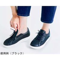 ラッキーベル コンフォートスニーカー blu/ブリュー COSMOS(コスモス) ブラック 23.0cm 67-8175-66 1足（直送品）