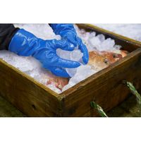 【防寒手袋】 エステー モデルローブ No.670 ニトリルモデル防寒 LLサイズ ST761210 １セット（5双入）