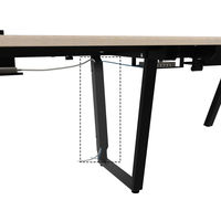 【車上渡し】アール・エフ・ヤマカワ チルト フリーアドレステーブル 増連部材 幅1200mm RFCLT-1212ADDM-BL 1台（直送品）