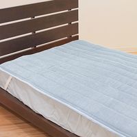 タグ・ホールディングス エアーかおる 敷きパッド シングル 日本製 4隅ゴム付き 一年中使用可 優しい肌触り ふわふわ 71002B 1枚（直送品）