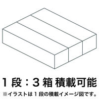 【140サイズ】現場のチカラ 1100×800カゴ台車積載向けダンボール 1段：3箱 902×238×205mm 1梱包（10枚） オリジナル