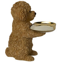 ウービア トイプードルの小物置き(マグネットで取り外し可能皿) H24110 1個（直送品）