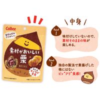 素材がおいしい栗 30g 1セット（1袋×6） カルビー 素材菓子 くり おつまみ