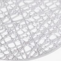 PVCコースター4枚セット（シルバー） LAKOLE/ラコレ