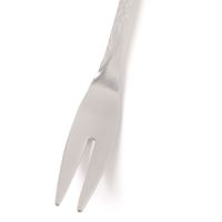 槌目ステンレスヒメフォーク サテン加工 1セット（1本×2） LAKOLE/ラコレ