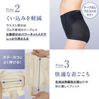 【アウトレット】ルシアン ウエストすっきり 浮き輪肉撃退パンツ ショート丈 ロココオレンジ LL 1個