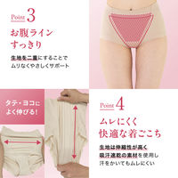 【アウトレット】ルシアン ヒップアップ はっきり上げ尻パンツ ショート丈 セージグリーン L 1個