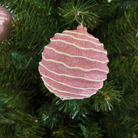 【軒先渡し】ストア・エキスプレス　木製ベースクリスマスツリーセット パステル　高さ180×幅100cm　8162-2396　1セット（直送品）