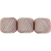 オリムパス製絲 エミーグランデ レース糸 合細 Col.160 ピンク系 50g 約218m 3玉セット EMMY-160 1箱/3玉セット（直送品）