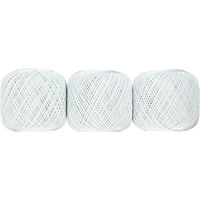 オリムパス製絲 エミーグランデ レース糸 合細 Col.361 水色系 50g 約218m 3玉セット EMMY-361 1箱/3玉セット（直送品）