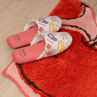 センコー スヌーピー フレッシュフルーツ スリッパ フリーサイズ レッド SNB240404 1足（直送品）