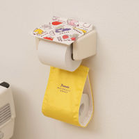 センコー スヌーピー フレッシュフルーツ ペーパーホルダーカバー イエロー SNB240404 1枚（直送品）