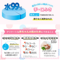 ウェットティッシュ サンリオ 水99.9％ 手口ふき（60枚×3コパック）16パック レック