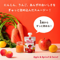 スムージーレンジャー RED（りんごとアンズとにんじん）　1セット（1個（80g）×12）　カインデスト