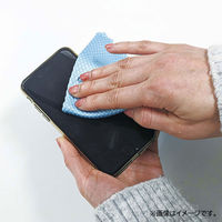 拭き跡が残りにくい マイクロファイバークロス 鏡・ガラス掃除 繊維がつかない 25×25cm 5色アソート 1パック（5枚組）ファイン