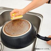 そうじの神様 カッチコチブラシ 頑固汚れ 焦げ専用 キッチン用ブラシ イエロー 日本製 1個 KBセーレン