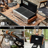 Naturehike(ネイチャーハイク) デスクトップ トラベルグリル CNK2300CJ010 1個（直送品）